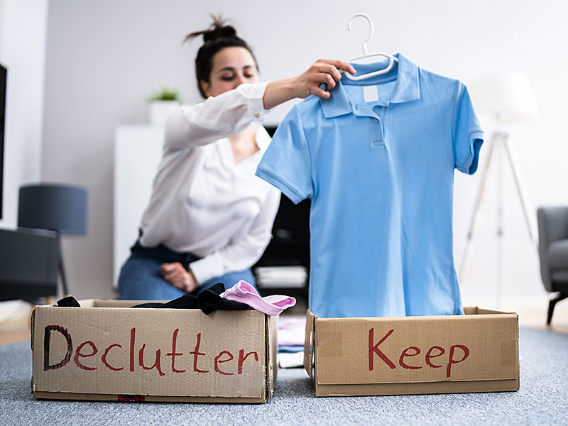 declutter or keep